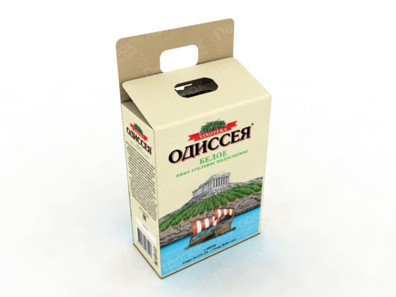 Упаковка для вина компании «Очаково»