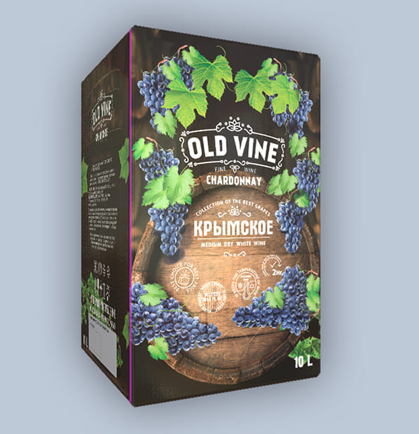 Упаковка bag-in-box для вина «Old Vine»