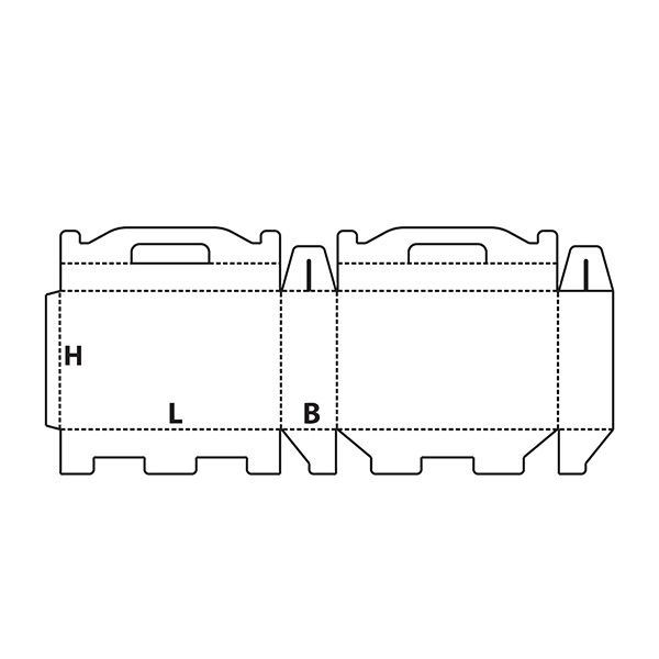 Упаковка конструкции чемодан (сундук)